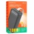 додаткова батарея power bank borofone bj14b 30000 mah + led lamp (чорний) 