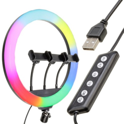кільцева лампа rgb mj36 36cm 