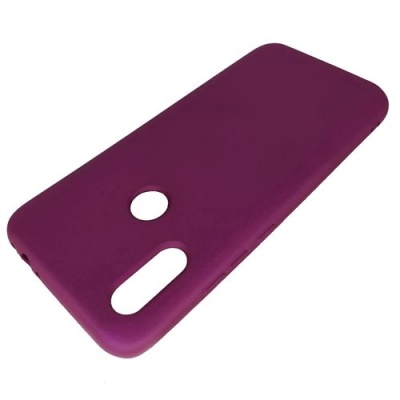 Купить силіконовий чохол soft silicone case для xiaomi redmi 7 - purple онлайн