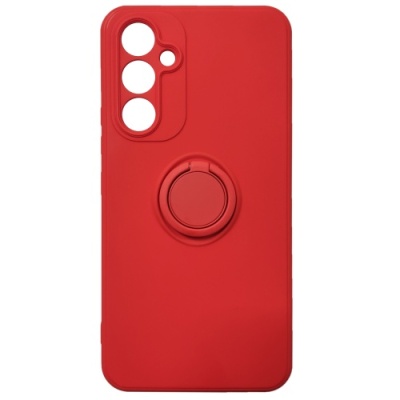 Купить силіконовий чохол soft silicone casevsmagnet ring для samsung a546 galaxy a54 5g - red онлайн