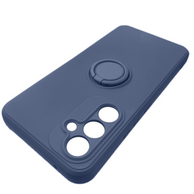 Купить силіконовий чохол soft silicone casevsmagnet ring для samsung a546 galaxy a54 5g - blue онлайн