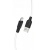 кабель hoco x21 plus silicone usb - lightning 2.4a/2m (чорно-білий) 