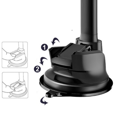 Автотримач MAGNETIC CT303 Black