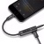 перехідник hoco ls6 tanco lightning - aux (3.5mm) (чорний) 