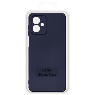 Купить чохол soft silicone case full для motorola g14 (dark blue) онлайн