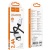 кабель hoco x110 usb - lightning 2.4a/1m (чорний) 