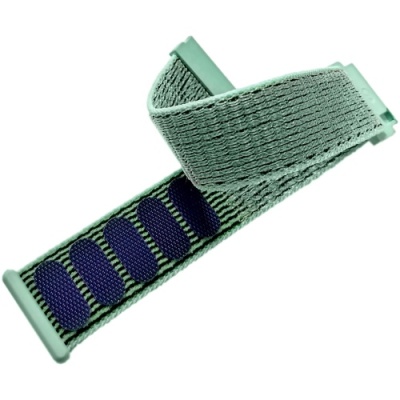 ремінець універсальний nylon strips для samsung/amazfit/huawei (22mm) (бірюзовий) 