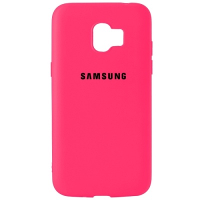 Купить чохол soft silicone case full для samsung j250 galaxy j2 2018 (малиновий) онлайн