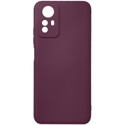 Купить силіконовий чохол soft silicone case для xiaomi redmi note 12s (бордовий) онлайн