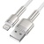 кабель baseus cafule metal usb - lightning 2.4a/1m (caljk-a02) (white) 