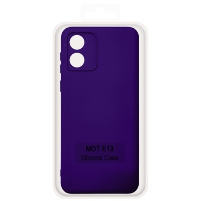 Купить чохол soft silicone case full для motorola e13 (purple) онлайн