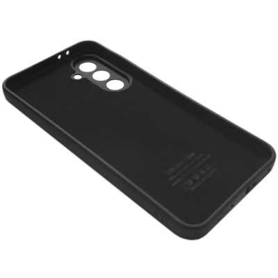 Купить чохол soft silicone case full для samsung a566 galaxy a56 5g (чорний) онлайн