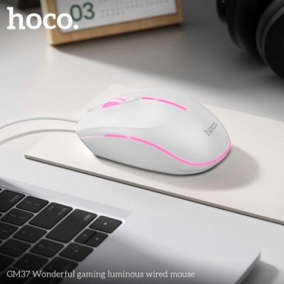 мишка дротова hoco gm37 (білий) 