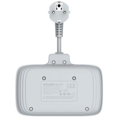 мережевий подовжувач ldnio se2435 2 eu ports /1 pd/1 qc/2 auto id (білий) 