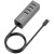 usb hub type-c hoco hb1 4usb (сірий) 