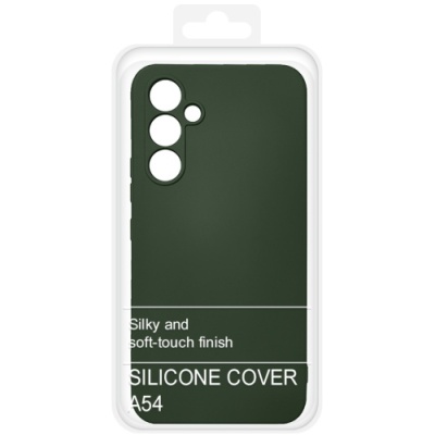 Купить силіконовий чохол soft silicone case для samsung a546 galaxy a54 5g - dark green онлайн