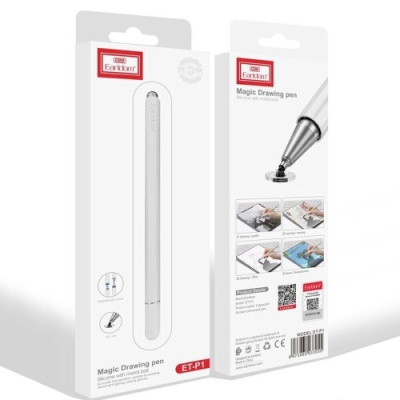 стилус earldom et-p1 magic drawing pen (білий) 