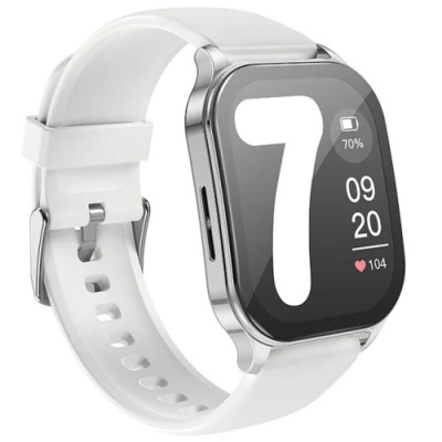 смарт-годинник hoco y19 amoled (срібний) 
