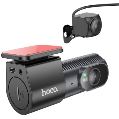 Відеореєстратор Hoco DV8 2K (Чорний)