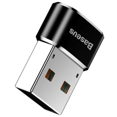 перехідник baseus type-c to usb (caaotg-01) (black) 