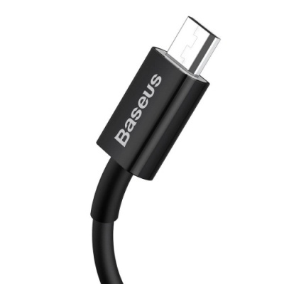 кабель baseus superior series usb - microusb 2.0a/1m (camys-01) (black) 