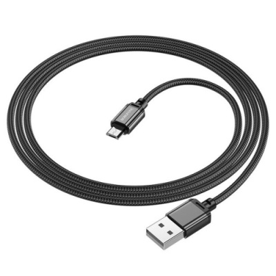 кабель borofone bx87 usb - microusb 2.4a/1m (чорний) 