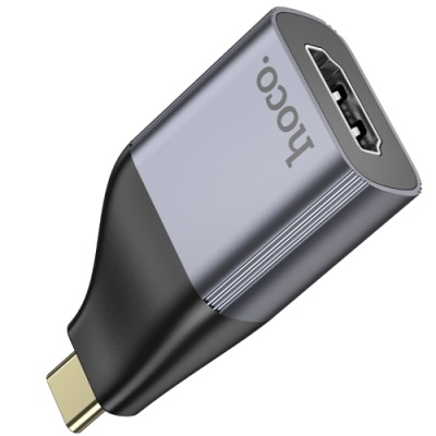 перехідник hoco ua33 type-c to hdtv 4k 30hz (сiрий) 
