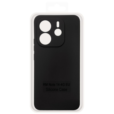 Купить чохол soft silicone case full для xiaomi redmi note 14 4g eu (164.84/78.15/8.16mm) (чорний) онлайн