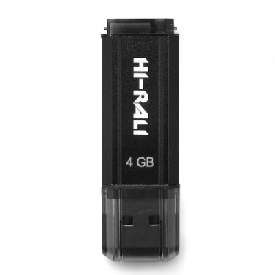 usb флеш-накопичувач hi-rali stark 4gb (чорний) 