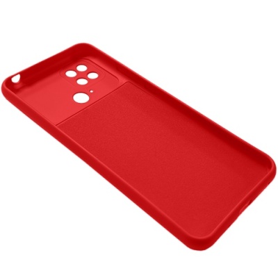 Купить силіконовий чохол silicone cover для xiaomi poco c40 (червоний) онлайн