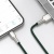 кабель baseus cafule metal usb - lightning 2.4a/2m (caljk-b06) (green) 