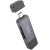 Картрідер Hoco HB45 Spirit 2-in-1 USB3.0/Type-C (Сірий) картрідер hoco hb45 spirit 2-in-1 usb3.0/type-c (сірий)
