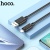 Кабель Hoco X88 Gratifield USB - Lightning 2.4A/1m (Чорний) кабель hoco x88 gratifield usb - lightning 2.4a/1m (чорний)