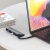 usb hub hoco hb17 (type-c to usb3.0*3+sd+tf) (сірий) 