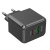 Мережевий Зарядний Пристрій Hoco CS14A 1USB/18W/QC3.0 + 1Type-C/20W/PD (Чорний) мережевий зарядний пристрій hoco cs14a 1usb/18w/qc3.0 + 1type-c/20w/pd (чорний)