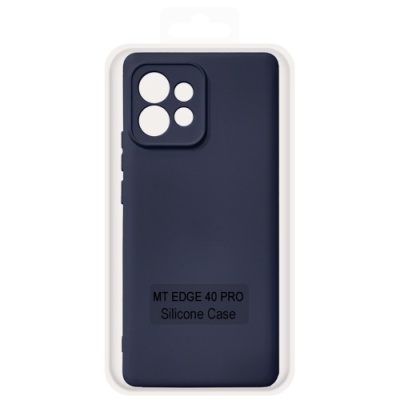 Купить чохол soft silicone case full для motorola edge 40 pro (dark blue) онлайн
