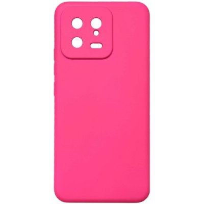 Купить чохол soft silicone case full для xiaomi 13 (малиновий) онлайн