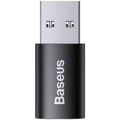 перехідник baseus ingenuity series mini otg type-c to usb 3.1 (zjjq000101) (black) 