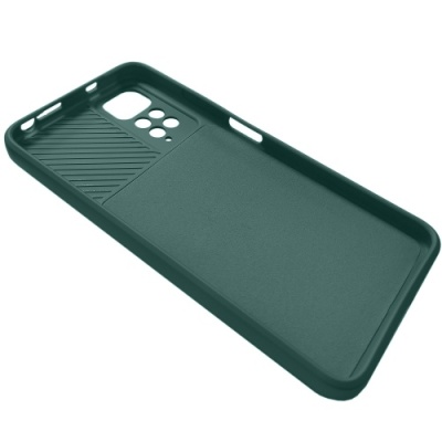 Купить силіконовий чохол soft tpu armor camshield для xiaomi redmi note 12s - dark green онлайн