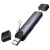 картрідер hoco hb56 (usb/type-c) 3in1 (сірий) 
