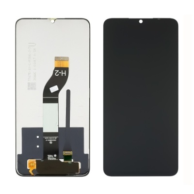 дисплей для xiaomi redmi 13c, poco c65 з чорним тачскріном, service pack