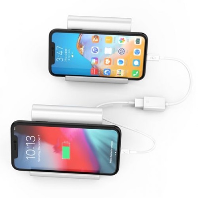 перехідник skydolphin ot03 otg usb - microusb (білий) 