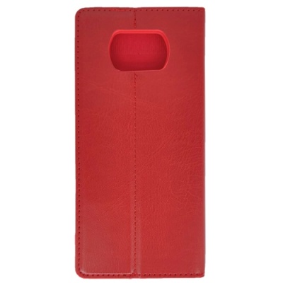Купить чохол-книжка leather fold для xiaomi poco x3/x3 pro (червоний) онлайн
