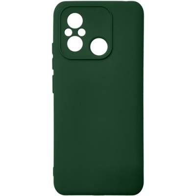 Купить чохол soft silicone case full для xiaomi redmi 12c (dark green) онлайн