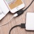 перехідник hoco ls9 lightning - (lightning audio+lightning charge) 1.2m (чорний) 
