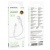 кабель borofone bx116 usb - lightning 2.4a/1м (бiлий) 