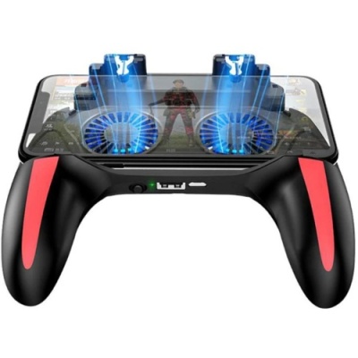 геймпад xo h10 dual fan charging (чорний) 