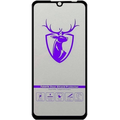 захисне скло glass full glue hd deer для xiaomi redmi note 7/ note 7 pro (чорний) 