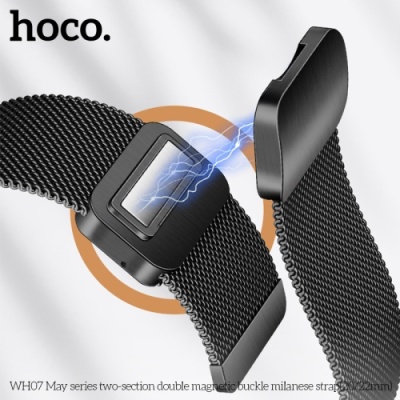 ремінець hoco wh07 для watch band (22mm) (black) 