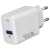 мережевий зарядний пристрій ridea rw-18120 rapid 1usb qc 18w (бiлий) 